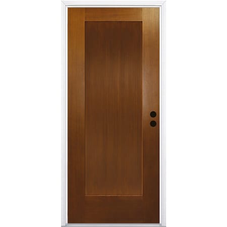 Trimlite Exterior Single Door, Left Hand/Inswing, 1.75 Thick, Fiberglass 3068LHISPFG1PSHK691626DM